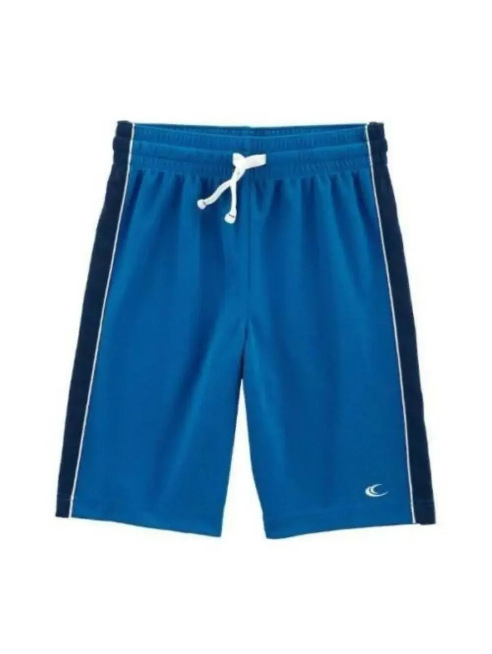 Carters Athletic Shorts Boys 4/5 Blue Mesh Pull On Elastic Waist Drawstring